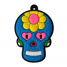LD002 - Caveira Mexicana Azul
